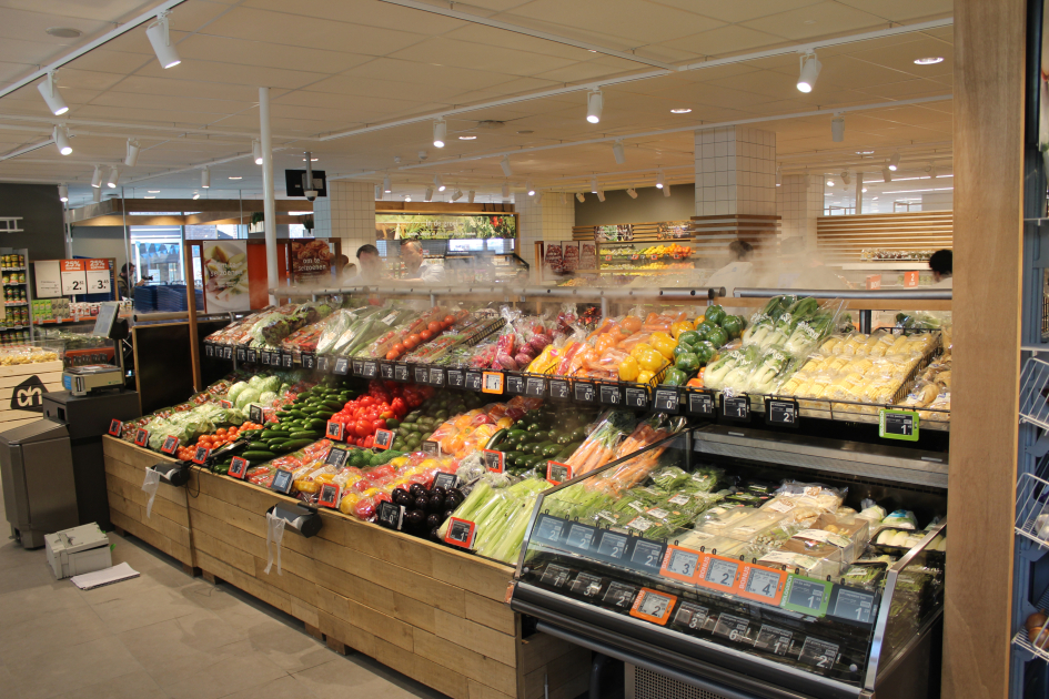 AH biedt meer groenten en fruit zonder plastic