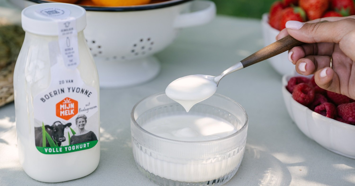 Mijn Melk komt met volle yoghurt