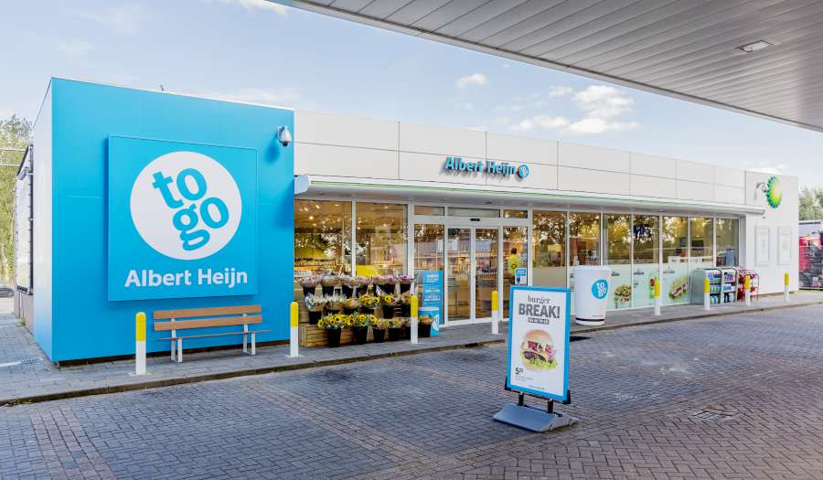 Eerste BP met Albert Heijn to go open