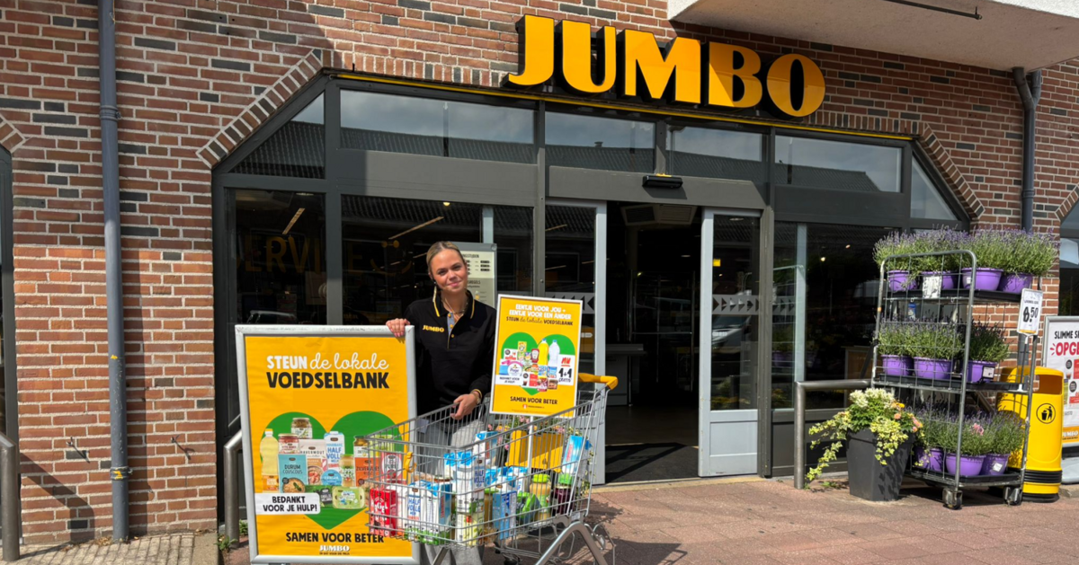 Jumbo organiseert tweedaagse actie voor voedselbanken