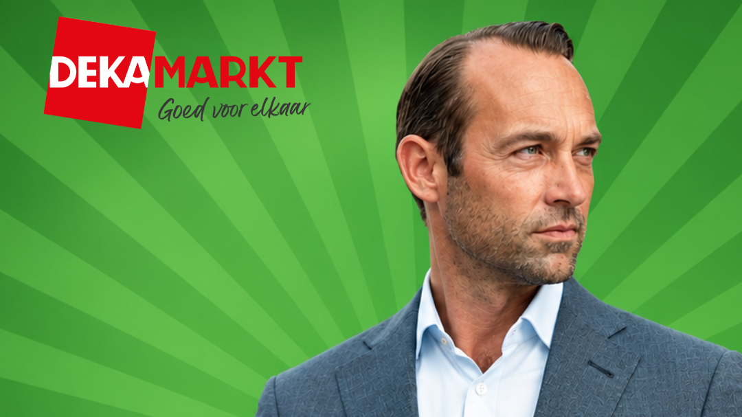 Foto Ewout met Goed voor elkaar logo