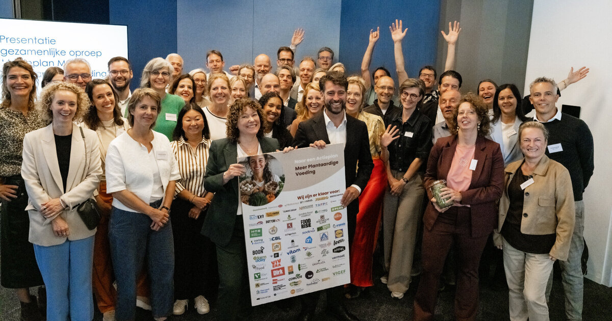 Schouten Europe steunt Actieplan Meer Plantaardige Voeding