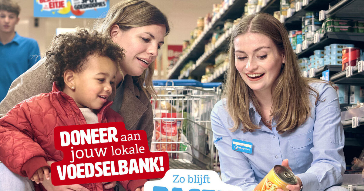 Hoogvliet zet zich opnieuw in voor Voedselbanken Nederland