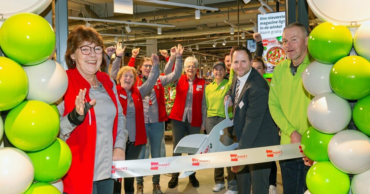 Verbouwde Dekamarkt in Ugchelen weer open