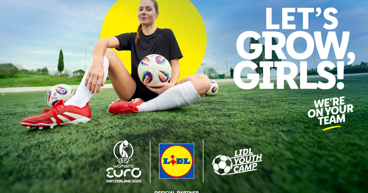 Lidl Steunt Vrouwenvoetbal: Wordt Officiële Partner van UEFA Women's EURO 2025!