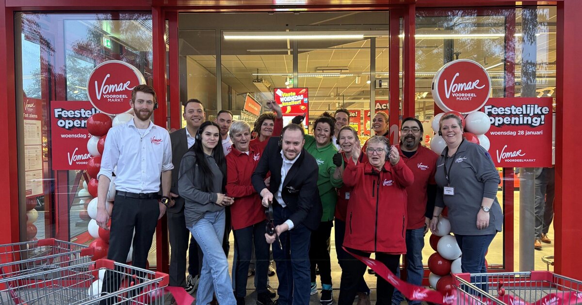 Vernieuwde Vomar in Beverwijk geopend