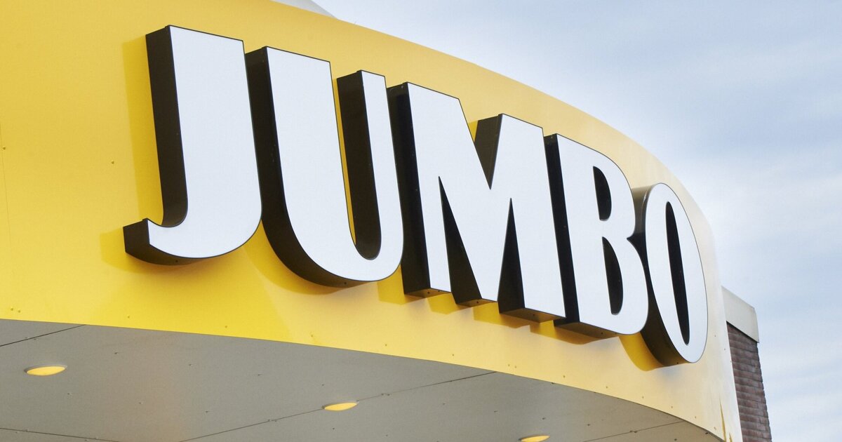 Kleinste Jumbo staat in Veghel