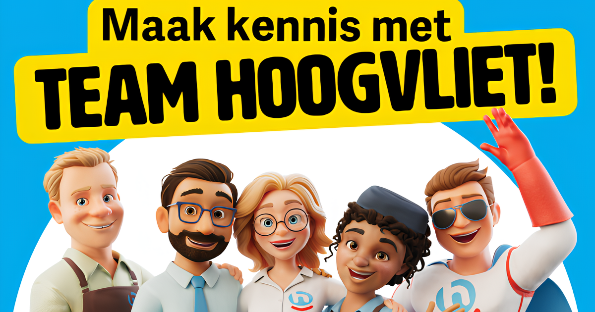 Team Hoogvliet staat centraal in nieuwe campagnes