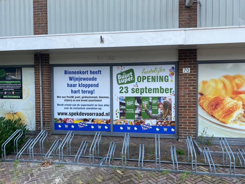 Wijnjewoude krijgt Buurtsuper Manjefiek